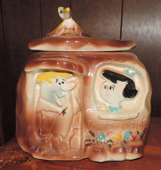 Rare "The Rubbles" Cookie Jar