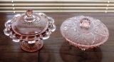 Pink Depression Glass Lot