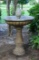 Single Tub Concrete Fountain