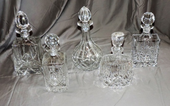 Lot of Decanters