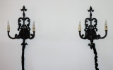 Pair of Iron Sconces