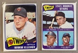 1965 Topps Twins Lot