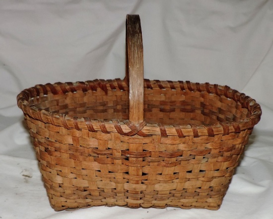 Small Tight Antique North Carolina Basket