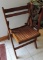 Vintage Pine Folding Chair