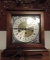 Herman Miller Wood Carriage Mantel Clock With Key