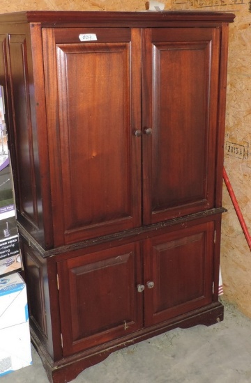 Mahogany TV Cabinet