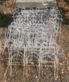 White Wire Landscaping Fencing