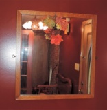 Oak Framed Wall Mirror