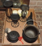 Cast Iron Tray Lot