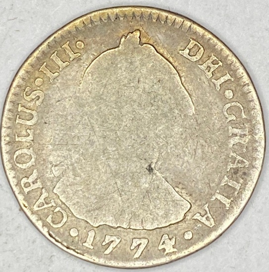 1774 Mexico Silver 1 Real