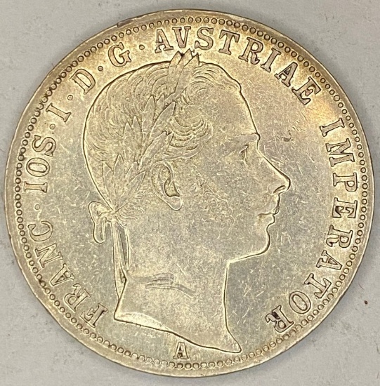 1861A Austria Silver Florin