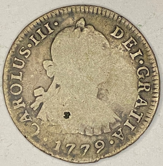 1779 Peru Silver 2 Reales
