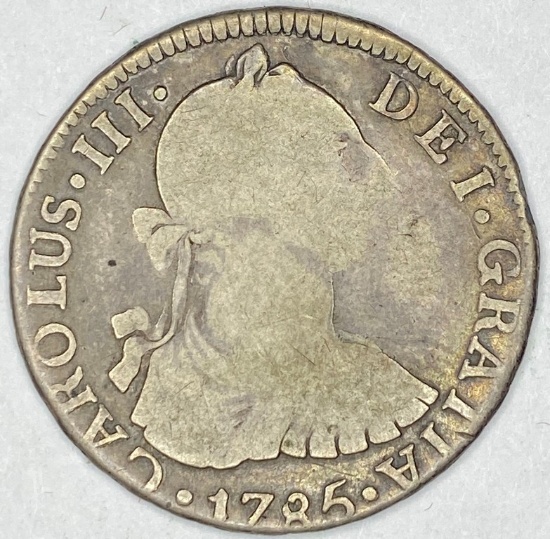 1785 Guatemala Silver 2 Reales