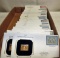 Tray Lot First Day Of Issue Gold Commemorative Stamps