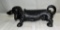 Fantasy Cast Iron Wienner Dog Boot Scrape