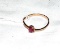 Dainty 14K Gold Ruby Ring