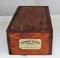 Cool Antique Diamond Repair Outfit In Wood Slide Lid Box