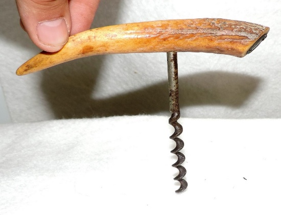 Antique Horn Handle Corkscrew