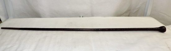 Leather-Wrapped Swagger Stick