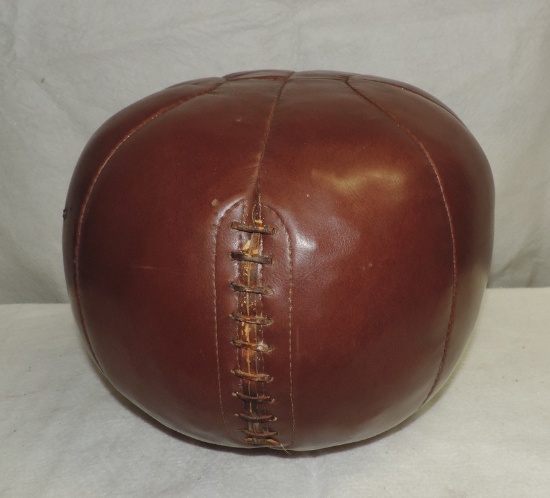 Antique Leather Medicine Ball