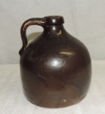 1/2 Gallon Brown Glazed Stoneware Jug