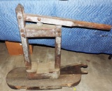 Antique Hand-Made Wine Cork Press