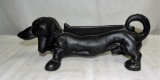 Fantasy Cast Iron Wienner Dog Boot Scrape