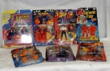 Lot Of Seven Comic Figures New In Packages