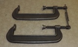 Two Heavy-Duty Williams Clamps