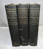 Three-Volume Partial Set By Carl Sandburg 