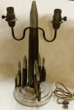 Scarce Trench Art Lamp