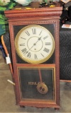 Oak Victorian Regulator Clock