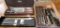 Lot of Silverware and Carving Tools