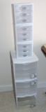 Lot of Craft Storage Bins