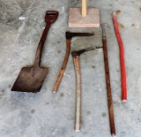 Lot of Vintage Farm Tools