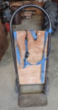 Metal Hand Truck with Solid Wheels