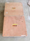 (2) 4 Wheel Furniture Dolly's