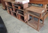 (2) Handmade Wooden Shelves