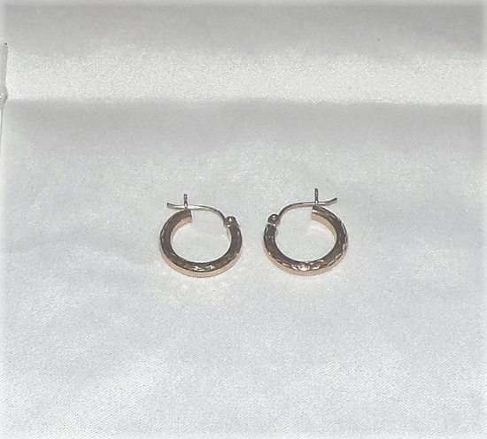 14Kt. Gold Hoop Earrings