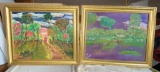 Pair of C.H. Shaw Oils on Canvas