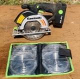 Kawasaki Battery-Operated Circular Saw