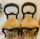 Pair of Victorian Ribbon-Back Chair
