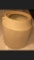 White Stoneware Crock