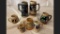 Lot Of 7 Ceramic Steins