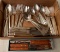 Tray Lot Silverplate Flatware and Steak Knives
