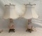 Pair Of Matching Vintage Bedroom Dresser Lamps