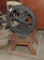 No 2 Cast Iron Coffee Mill On Wood Stand