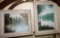 W. C. Gibson Oil On Artist Boards In Frames Of FCaliforrnia Landscapes