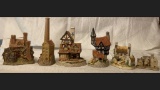 Lot Of 6 David Winter Houses