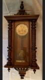 Walnut Vienna Wall Regulator Clock